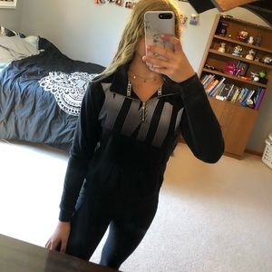 PINK Victoria’s Secret quarter zip sweatshirt